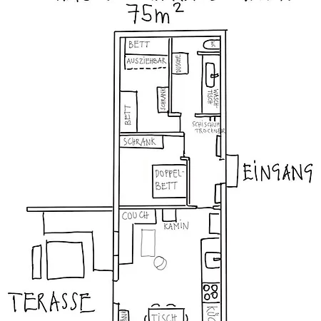 度假居 Zuhaus Schernfeichten 基茨比厄尔